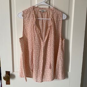 Madewell L silk top
